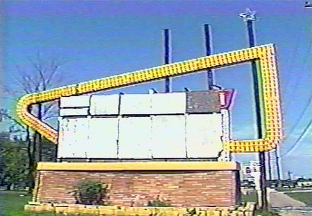 Pontiac Drive-In Theatre - Marquee From Darryl Burgess (newer photo)